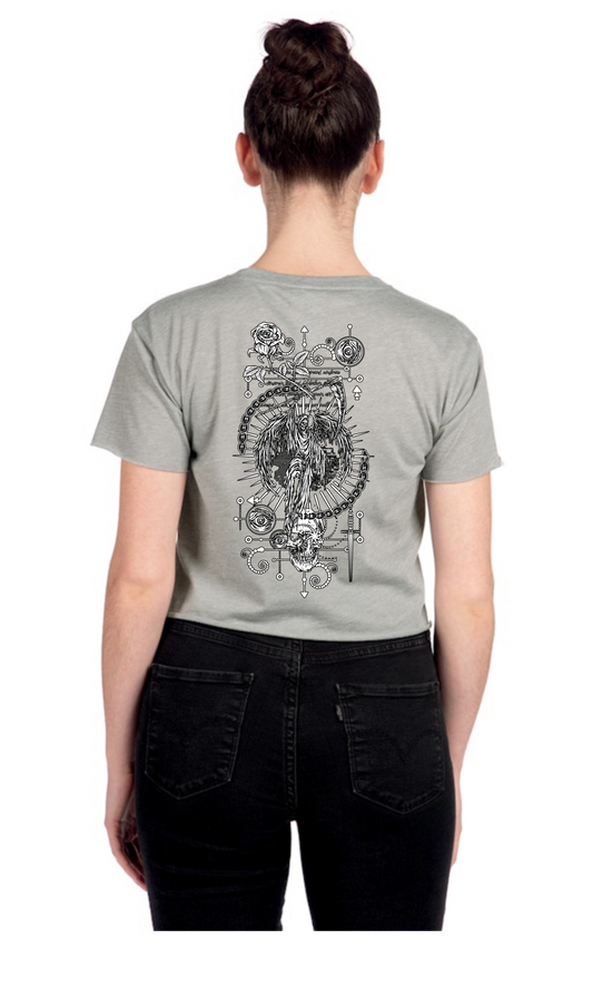 Angel of Death Relaxed crop top