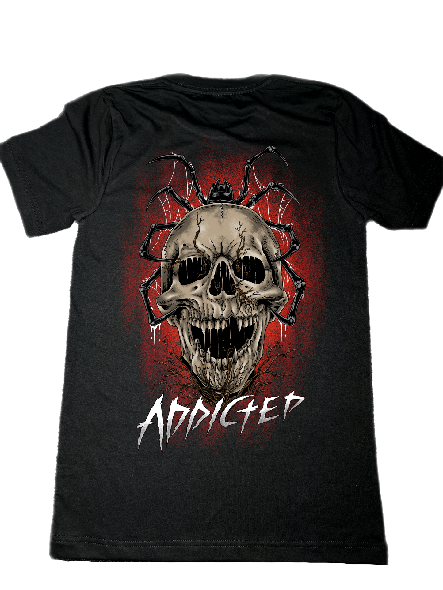 Addicted Adult Crew Shirt - Morbid Elegance 