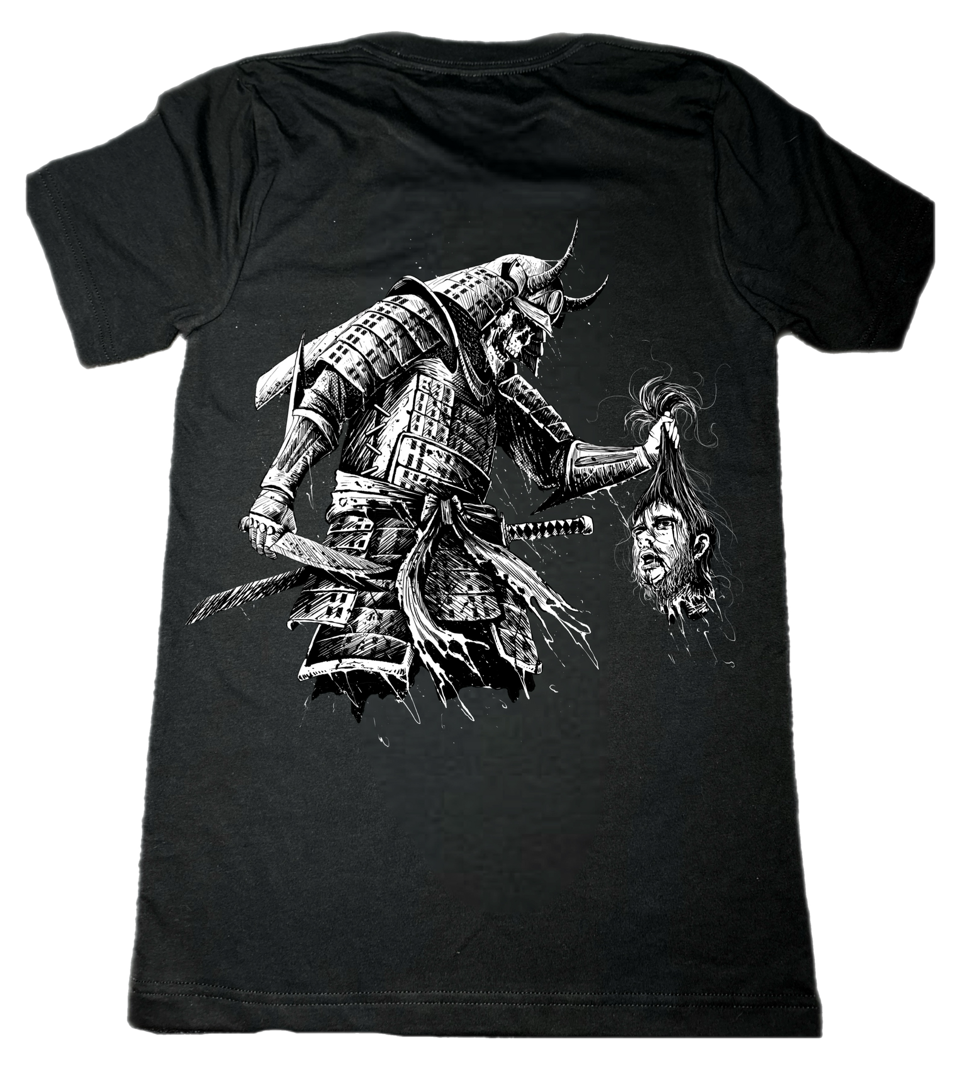 Samurai Adult Crew Shirt - Morbid Elegance 