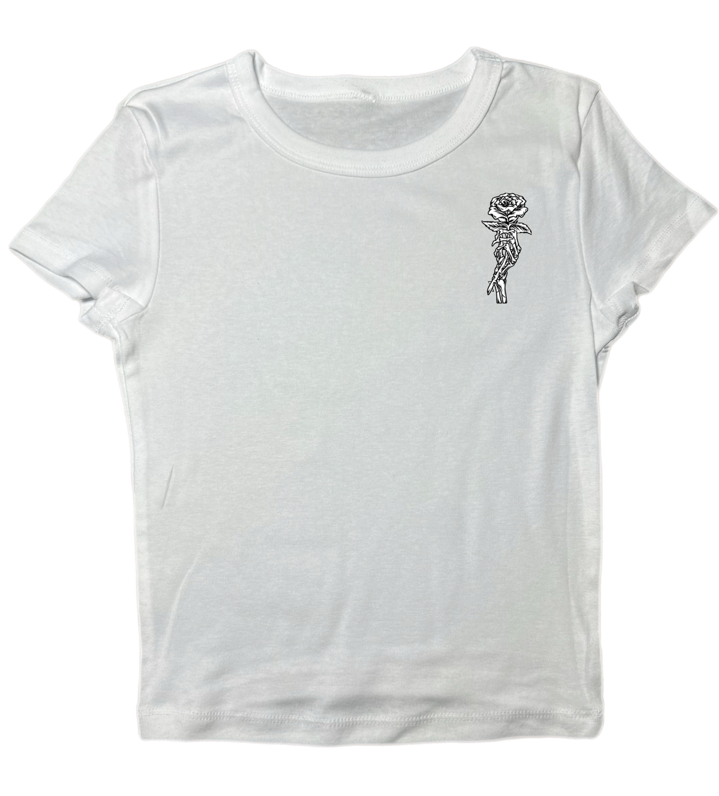 Addicted Ladies Micro Ribbed Tee - Morbid Elegance 