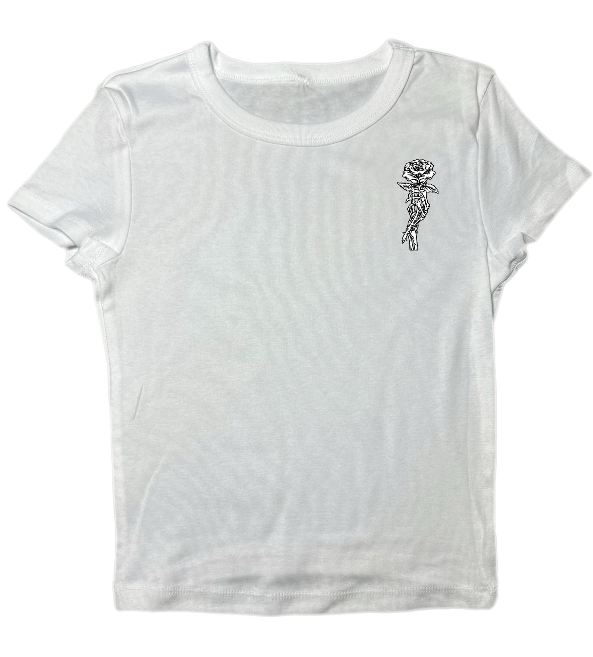 Addicted Ladies Micro Ribbed Tee - Morbid Elegance 