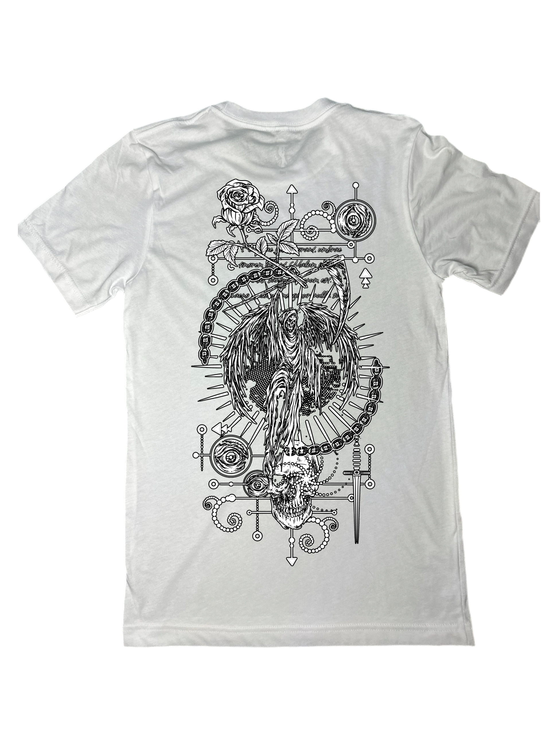 Angel of Death Adult Crew Shirt - Morbid Elegance 