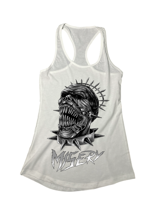 Misery Racerback Tank Top - Morbid Elegance 