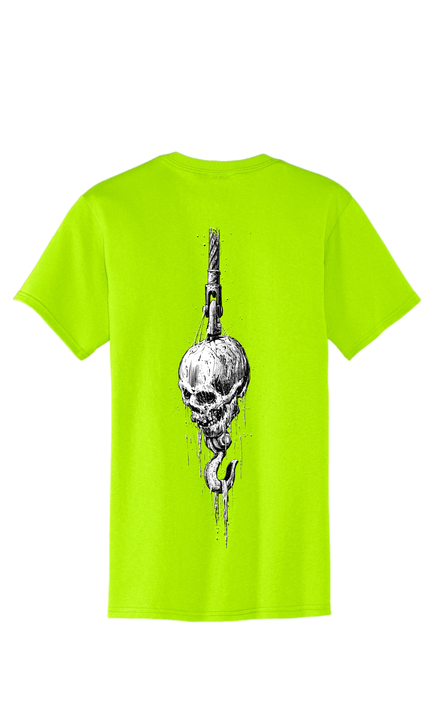 High Viz Pocket Adult Crew Shirt - Morbid Elegance 